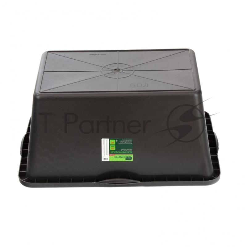 Таз прямоугольный СИБРТЕХ строительный, 60 л 814445