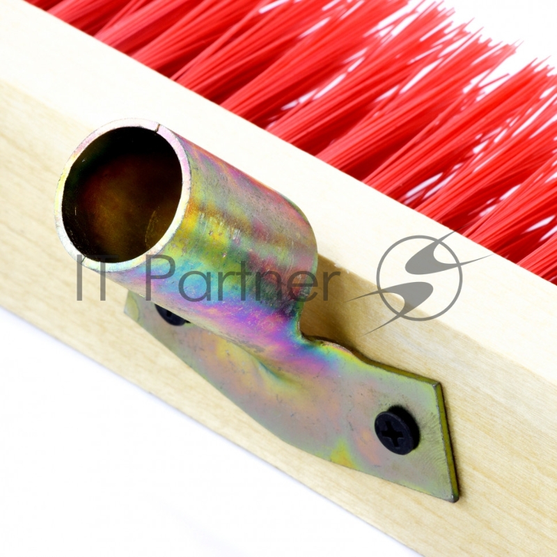 Щетка строительная СИБРТЕХ 400 мм 5 рядов, жесткая щетина, железная тулейка, без черенка 84621