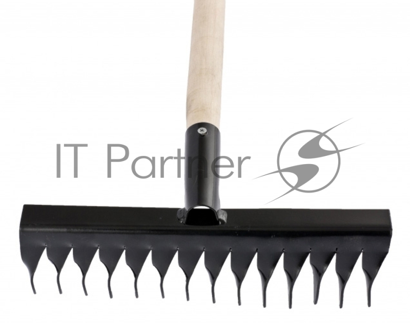 Грабли СИБРТЕХ 14-зубые,300мм,с черенком,витые//СИБРТЕХ Россия 61769