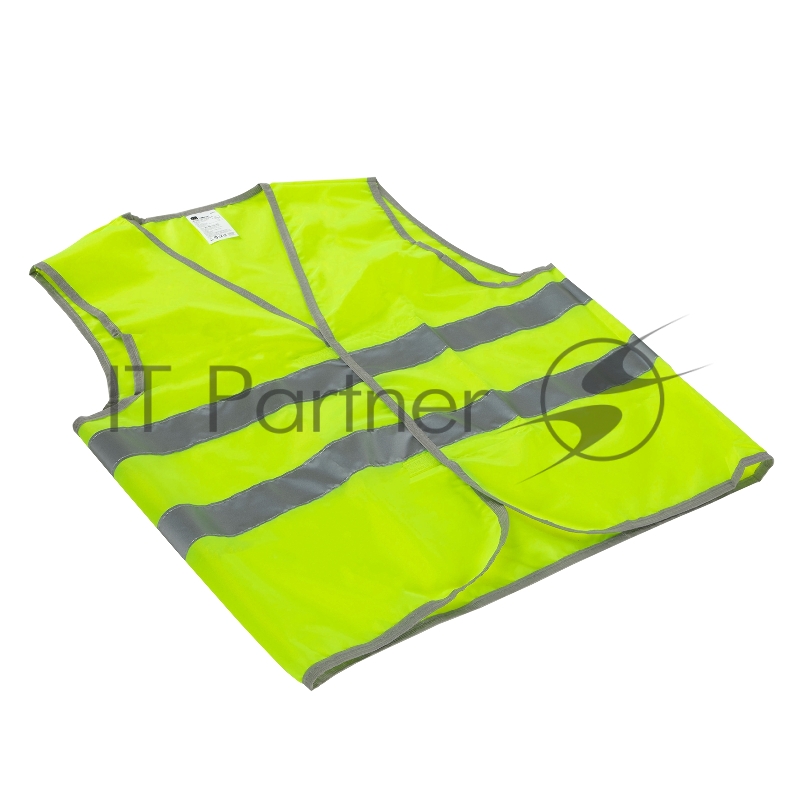 Жилет сигнальный СИБРТЕХ , желтый, размер XL// СИБРТЕХ 89515