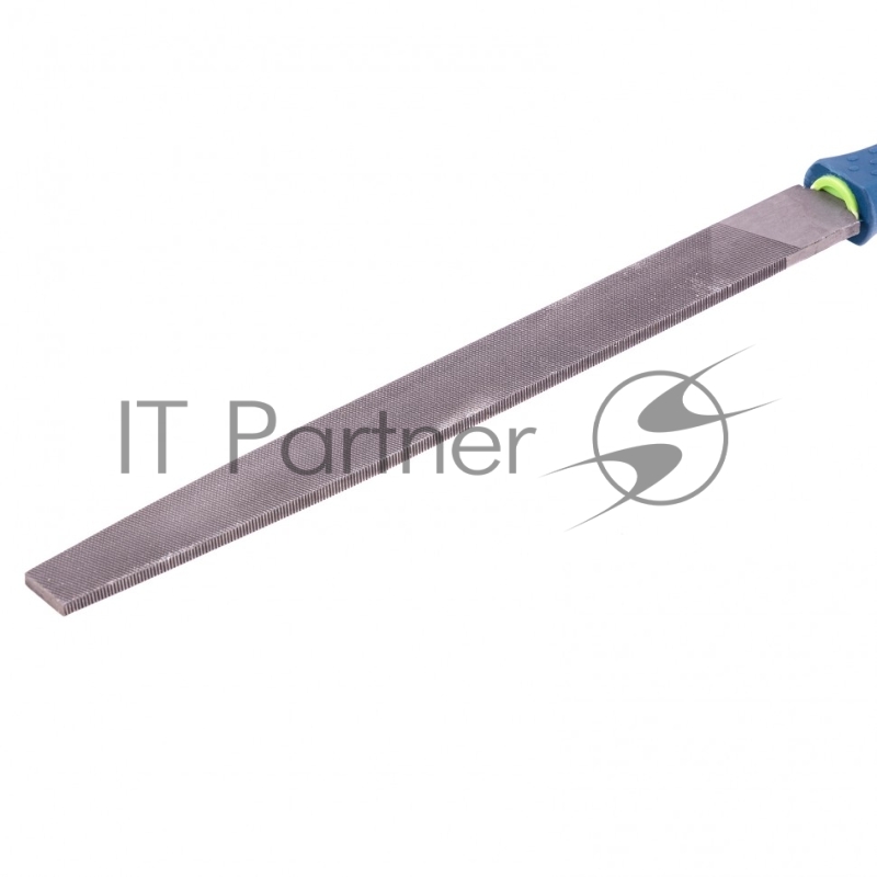 Напильник СИБРТЕХ , 250 мм плоский, двухкомпонентная рукоятка, №2 16230