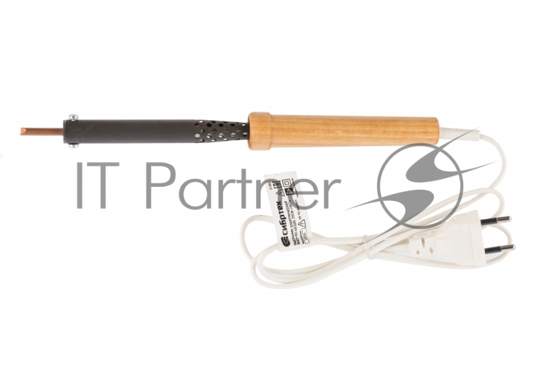 Паяльник СИБРТЕХ электрический ЭПСН-03-40/220 деревянная ручка Россия 91302