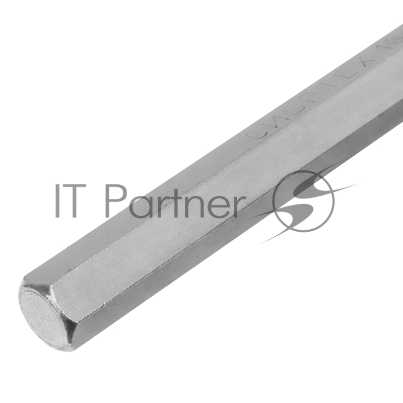 Набор ключей СИБРТЕХ имбусовых HEX, 1,5–10 мм, 45x, закаленные, 9 шт., удлиненные , никель.//Сибртех 12318