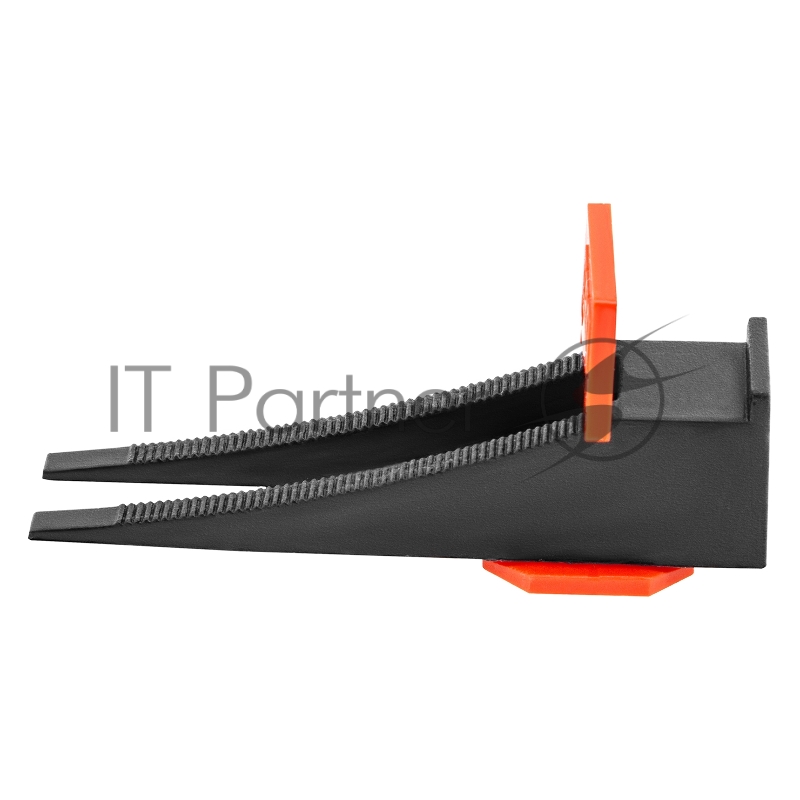 Система СИБРТЕХ выравнивания плитки СВП. Комплект - зажим + клин 50/50 шт. ведерко ПЭНД 1100 мл // СИБРТЕХ 88070