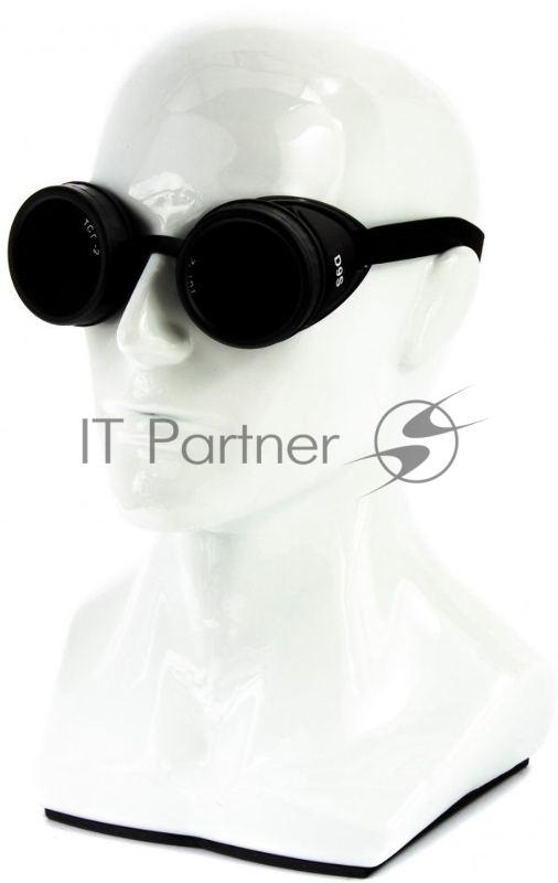 Очки газосварщика СИБРТЕХ Стандарт с затемненным минеральным стеклом // Сибртех 89153