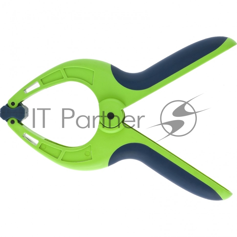 Струбцина СИБРТЕХ клещеобразная, пл, корп 2-х комп, рукоятки, усиленная пружина,3-3/16 20788