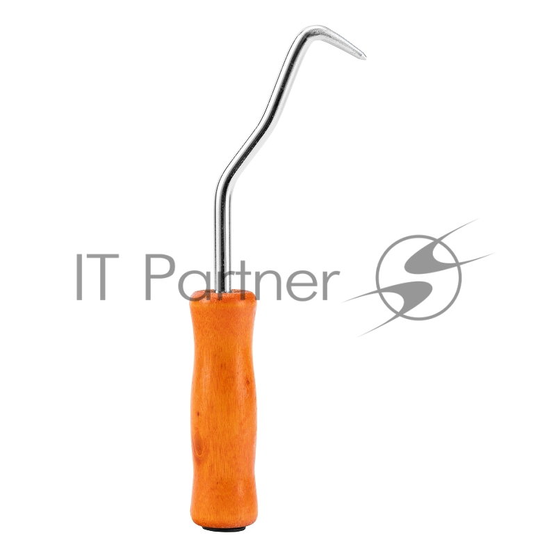 Крюк для вязки арматуры СИБРТЕХ , 210 мм, деревянная рукоятка // СИБРТЕХ 84876