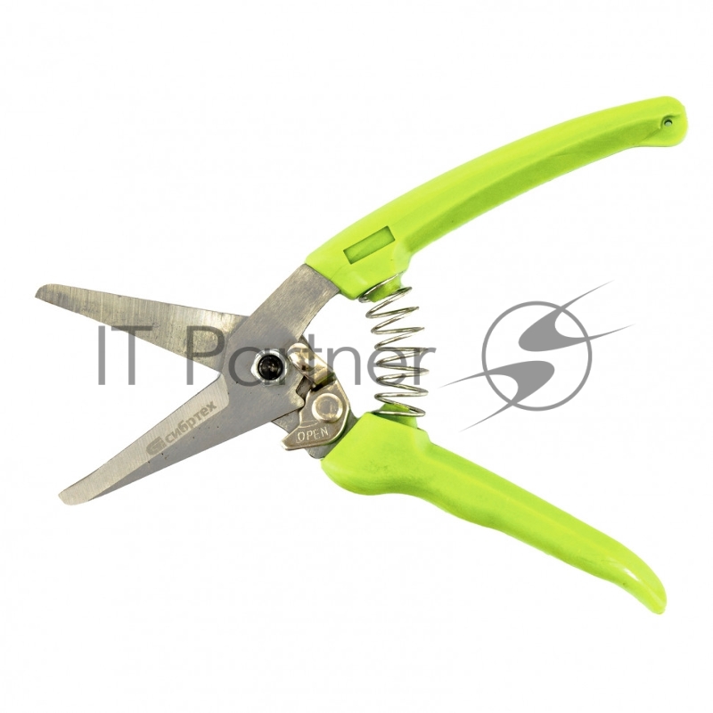 Ножницы садовые СИБРТЕХ , пластиковые рукоятки 60494