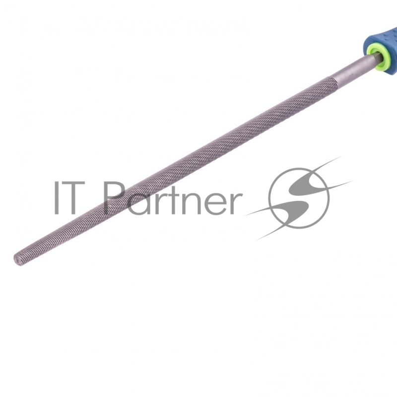 Напильник СИБРТЕХ , 250 мм круглый, двухкомпонентная рукоятка, №2 16130