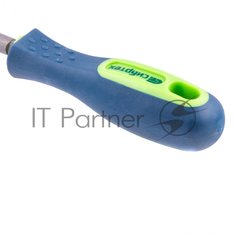 Напильник СИБРТЕХ , 250 мм круглый, двухкомпонентная рукоятка, №2 16130