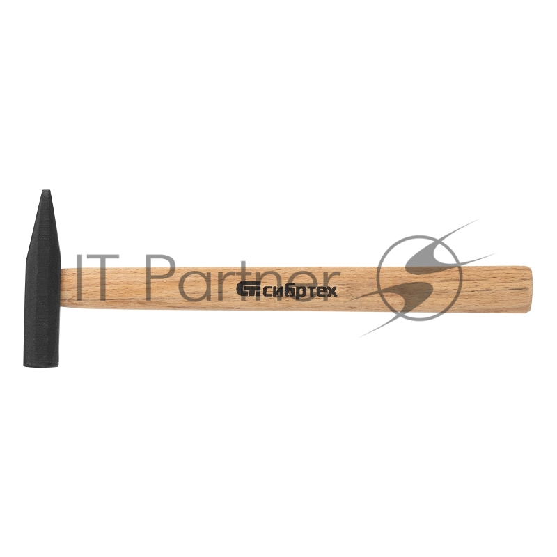 Молоток слесарный СИБРТЕХ , 300 г, квадратный боек, деревянная рукоятка 10214