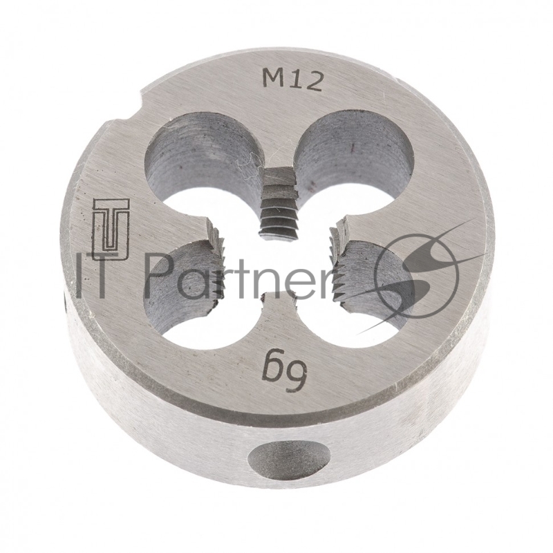 Плашка СИБРТЕХ М12x1,75 мм//77032