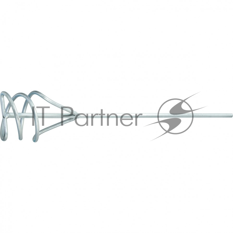 Миксер СИБРТЕХ из оцинкованной стали, D 60 мм, L 400 мм,для красок и штукатурных смесей//84807