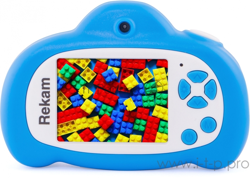Фотоаппарат Rekam iLook K410i голубой 12Mpix 1.8 SD/MMC CMOS/Li-Ion