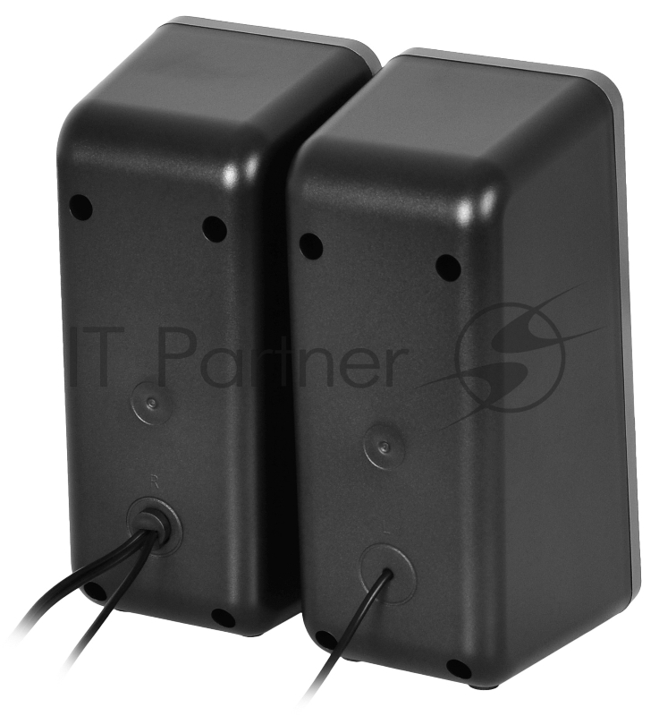 Колонки Оклик OK-130 2.0 черный 20Вт BT портативные