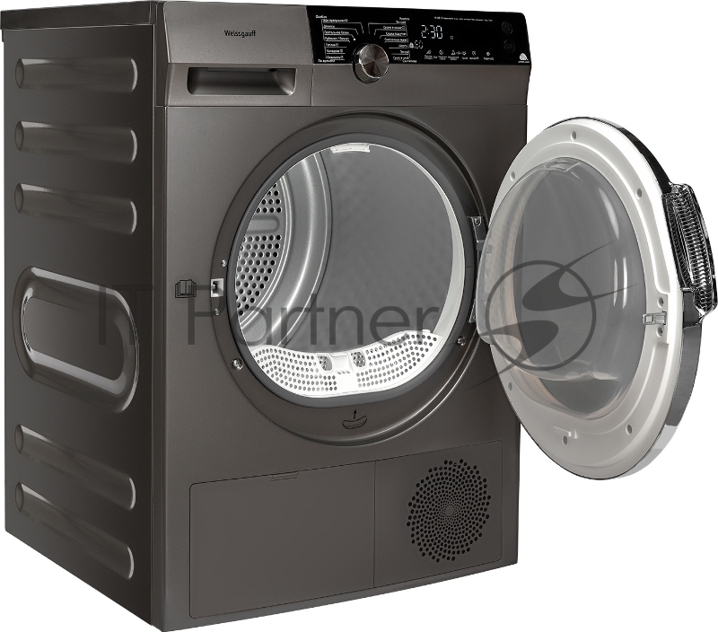 Сушильная машина Weissgauff WD 599 DC Inverter Heat Pump Silver кл.энер.:A+++ макс.загр.:9кг серебристый