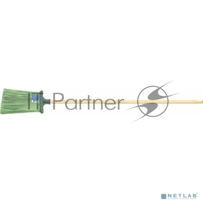 Метла СИБРТЕХ 63218 полипропиленовая 270х260мм распушеная с черенком