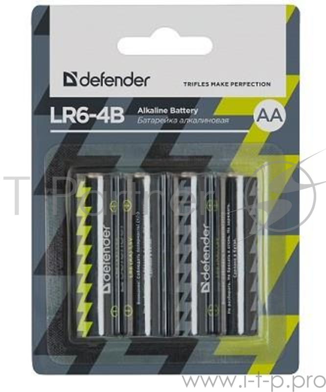 Батарея Defender LR6-4B AA (56012) (4шт)