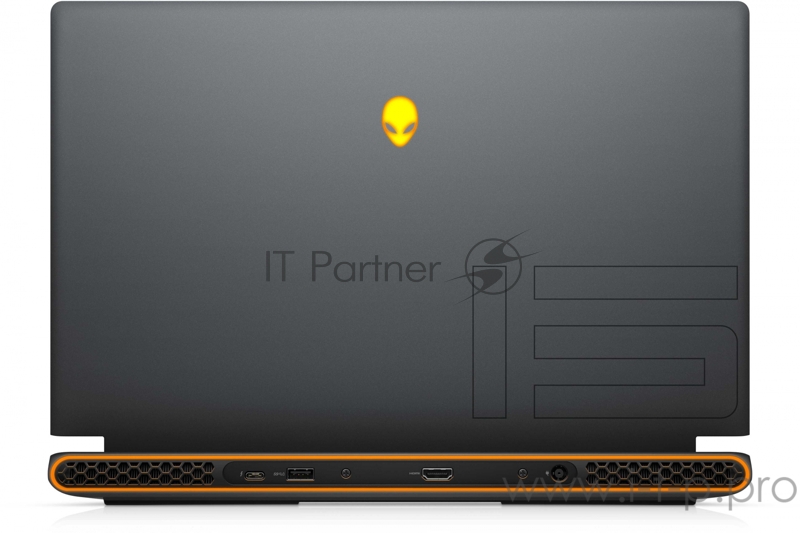 Ноутбук Alienware m15 R6 Core i7 11800H/32Gb/SSD1Tb+1Tb/NVIDIA GeForce RTX 3080 8Gb/15.6 WVA/FHD (1920x1080)/Windows 10/grey/WiFi/BT/Cam