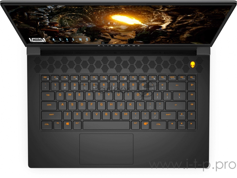 Ноутбук Alienware m15 R6 Core i7 11800H/32Gb/SSD1Tb+1Tb/NVIDIA GeForce RTX 3080 8Gb/15.6 WVA/FHD (1920x1080)/Windows 10/grey/WiFi/BT/Cam