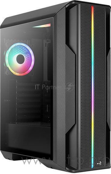 Корпус Aerocool Splinter Duo-G-BK-v1 черный без БП mATX 2x120mm 2xUSB3.0 audio