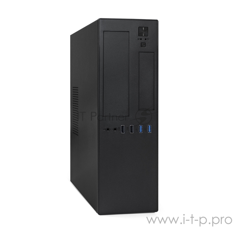 Корпус Desktop ExeGate EX288878RUS MI-641 (mini-ITX/mATX, без БП, 2*USB+2*USB3.0, HD аудио, черный)