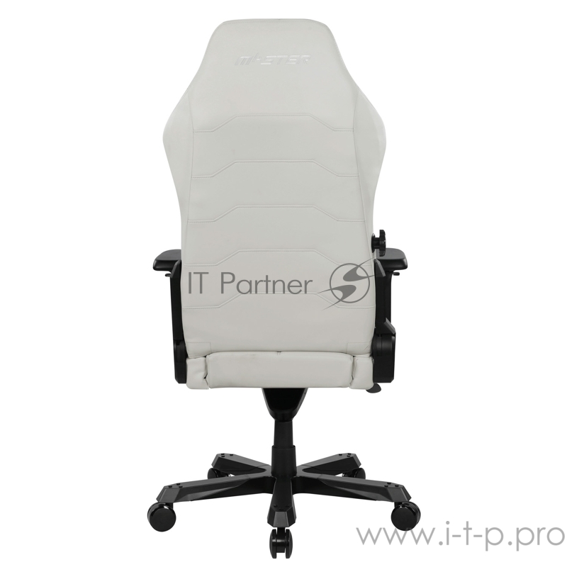 Игровое кресло белое DXRacer Master Iron (DMC/IA233S/W, кожа-PU, регулируемый угол наклона, мультиблок)
