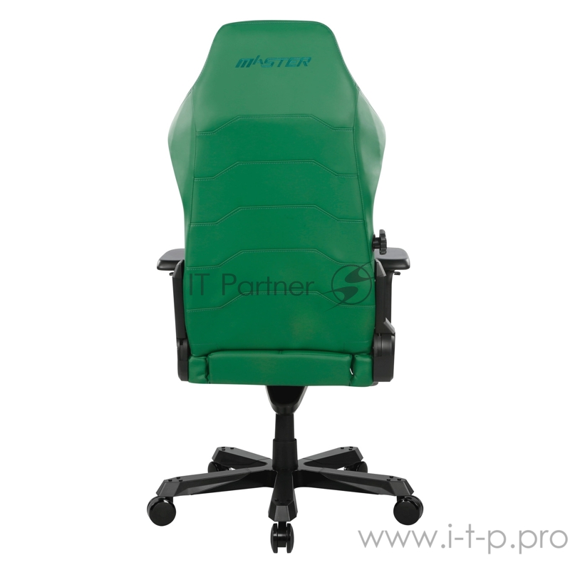 Игровое кресло зелёное DXRacer Master Iron (DMC/IA233S/E, кожа-PU, регулируемый угол наклона, мультиблок)