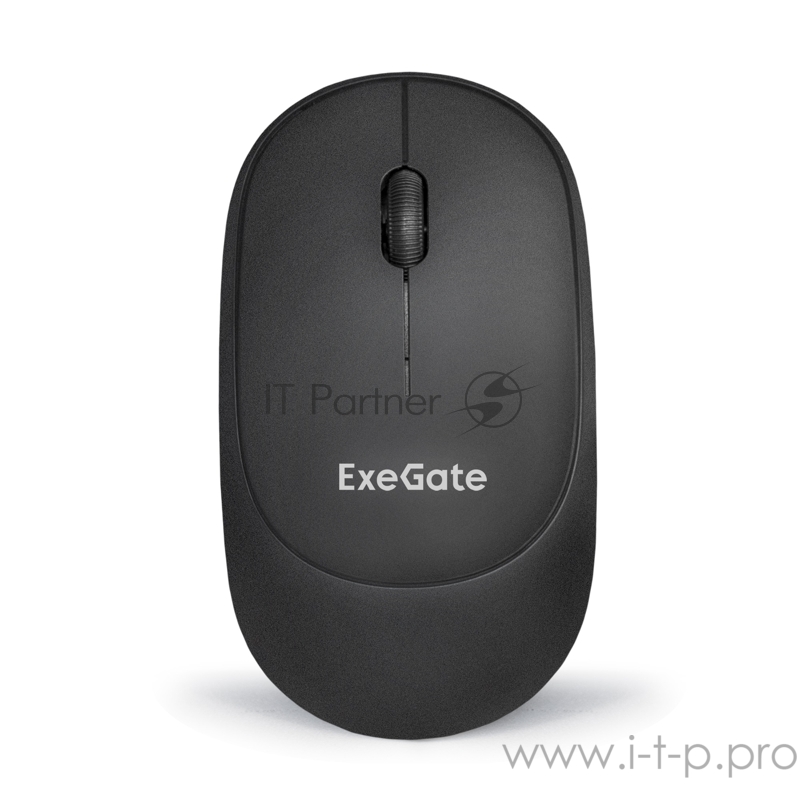 Комплект беспроводной ExeGate EX287402RUS Professional Standard Combo MK330 (клавиатура полноразмерная 104кл. + мышь оптическая 1000dpi, 3 кнопки и колесо прокрутки USB, 2,4 ГГц, радиус действия до 12м, черный)