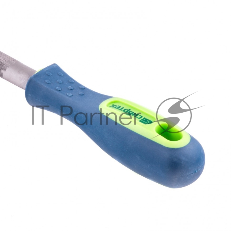 Напильник СИБРТЕХ , 150 мм полукруглый, двухкомпонентная рукоятка, №2 16324