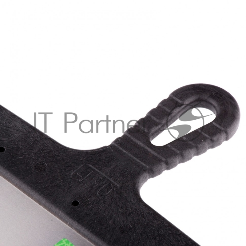 Шпатель СИБРТЕХ фасадный из нержавеющей стали,450 мм,пластмассовая ручка //85450