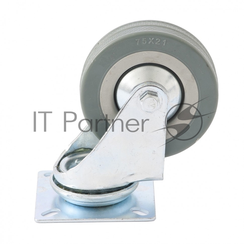 Колесо СИБРТЕХ поворотное d-50мм крепление платформенное 68713