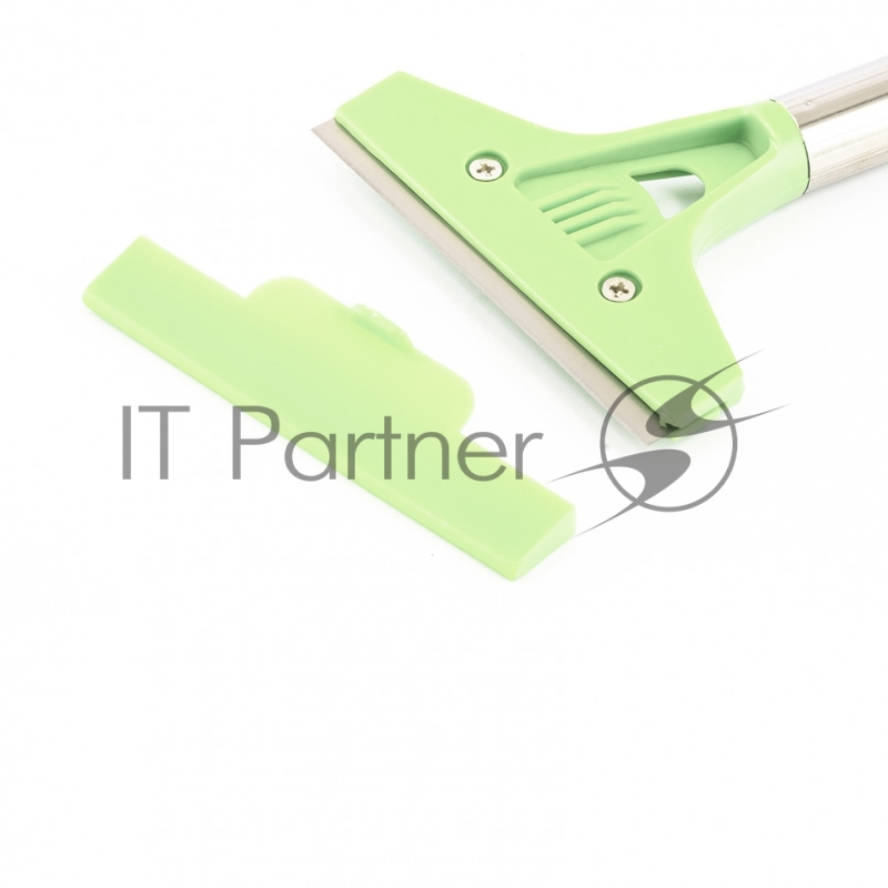 Скребок СИБРТЕХ , фиксированное лезвие 100мм металлич, обрезиненная ручка, 500мм 79543