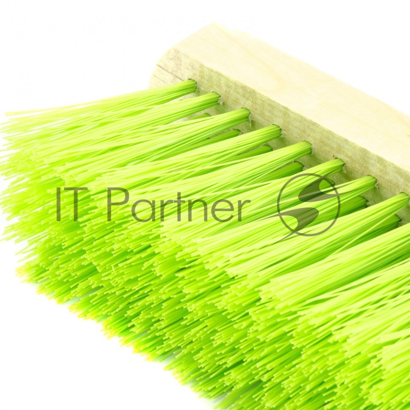 Щетка деревянная СИБРТЕХ для подметания пола,280 мм5 рядов, прямая тулейка с резьбой 84614