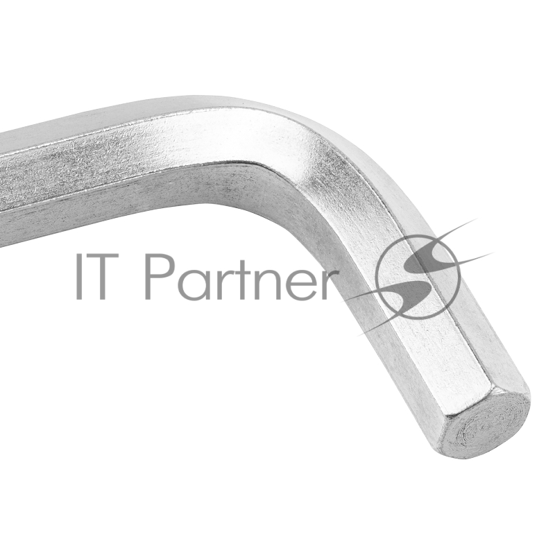 Ключ имбусовый СИБРТЕХ HEX, 12мм, 45x, закаленный, никель//Сибртех 12344