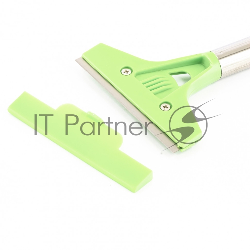 Скребок СИБРТЕХ , фиксированное лезвие, 100мм металлич, обрезиненная ручка, 300мм 79542