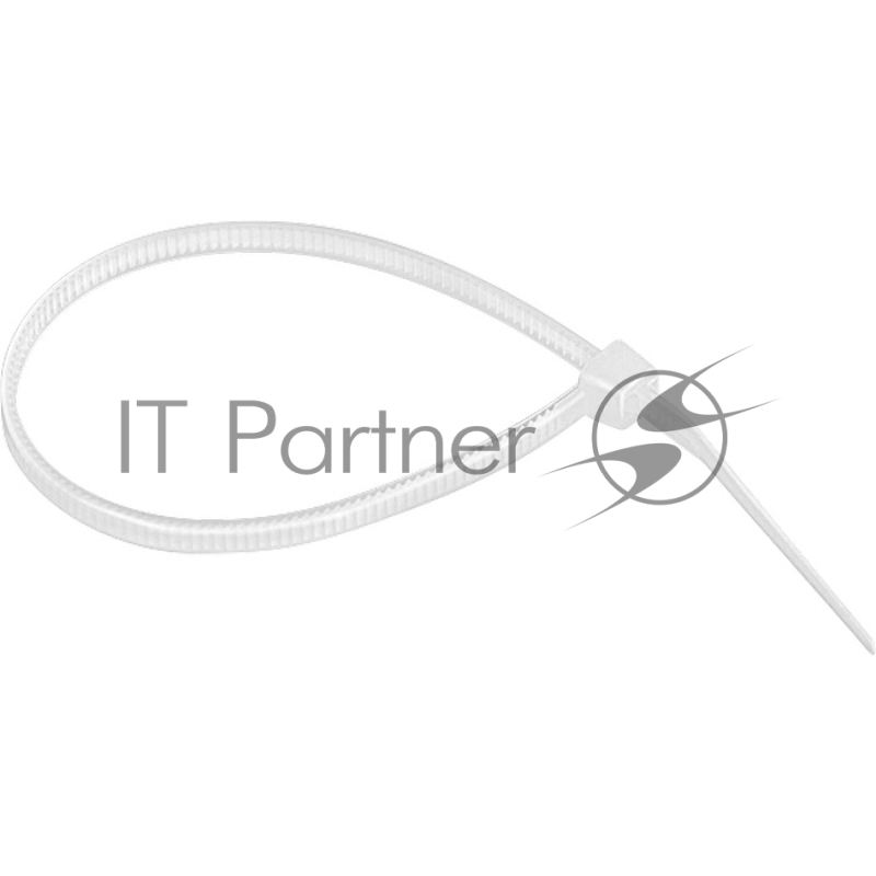 Хомуты СИБРТЕХ ,180x3,6 мм,пластмассовые,белые,100 шт.//45525