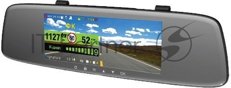 Видеорегистратор с радар-детектором Sho-Me Combo Mirror GPS