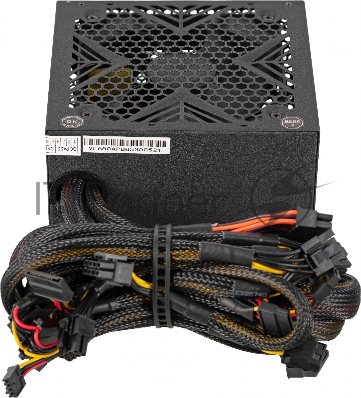 Блок питания Formula ATX 650W MONZA VL-650APB-85 80+ bronze (24+4+4pin) APFC 120mm fan 7xSATA RTL