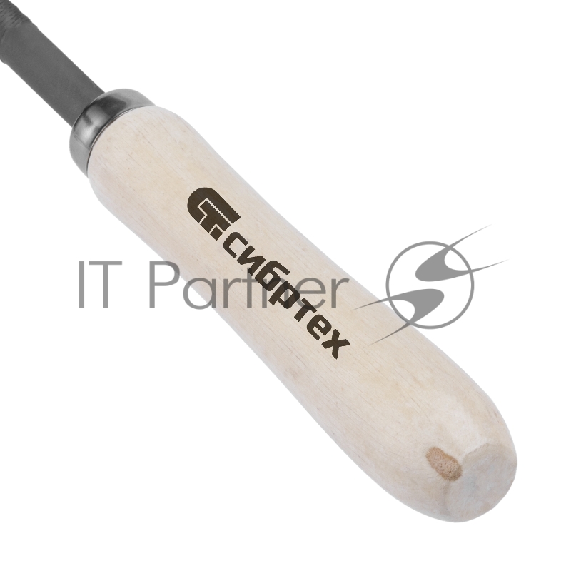 Напильник СИБРТЕХ 16129 250мм круглый деревянная ручка