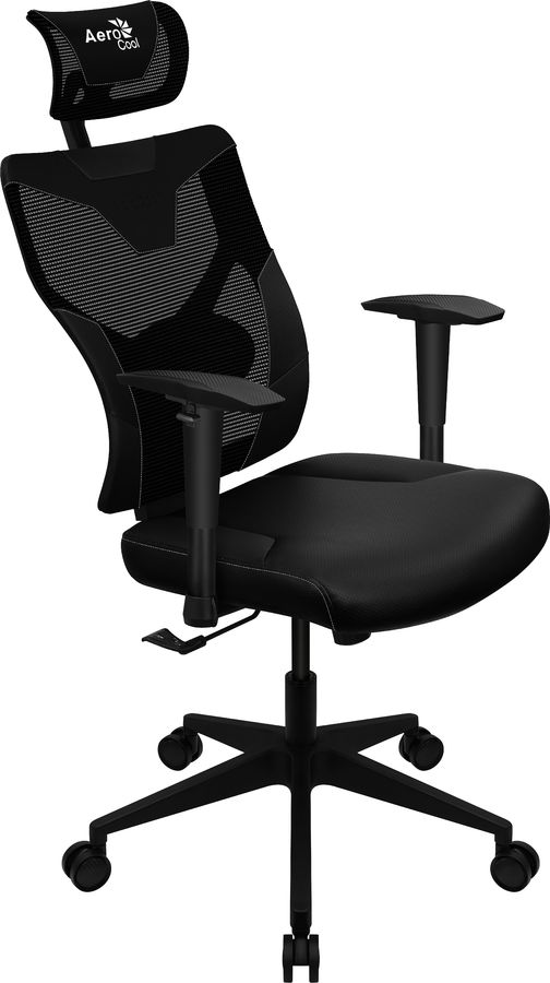 Игровое кресло Aerocool Guardian Smoky Black (4710562758344)