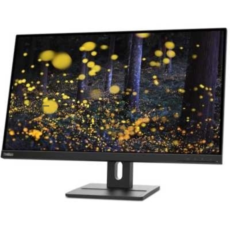 Монитор Lenovo E27q-20 27 16:9 QHD (2560x1440) IPS, 4ms, 1000:1, 300cd/m2, 178/178, 1xHDMI 1.4, 1xDP 1.2, 1xAudio Port (3.5 mm), Speakers, Lift, Pivot, 3YR Exchange