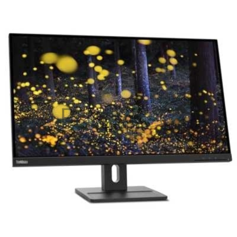 Монитор Lenovo E27q-20 27 16:9 QHD (2560x1440) IPS, 4ms, 1000:1, 300cd/m2, 178/178, 1xHDMI 1.4, 1xDP 1.2, 1xAudio Port (3.5 mm), Speakers, Lift, Pivot, 3YR Exchange