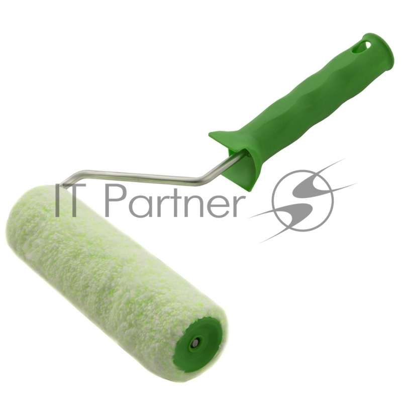 Валик Сибртех Работы с древесиной, 180 мм, ворс 12 мм, D-36 мм, D ручки-6 мм, микроволокно 80251