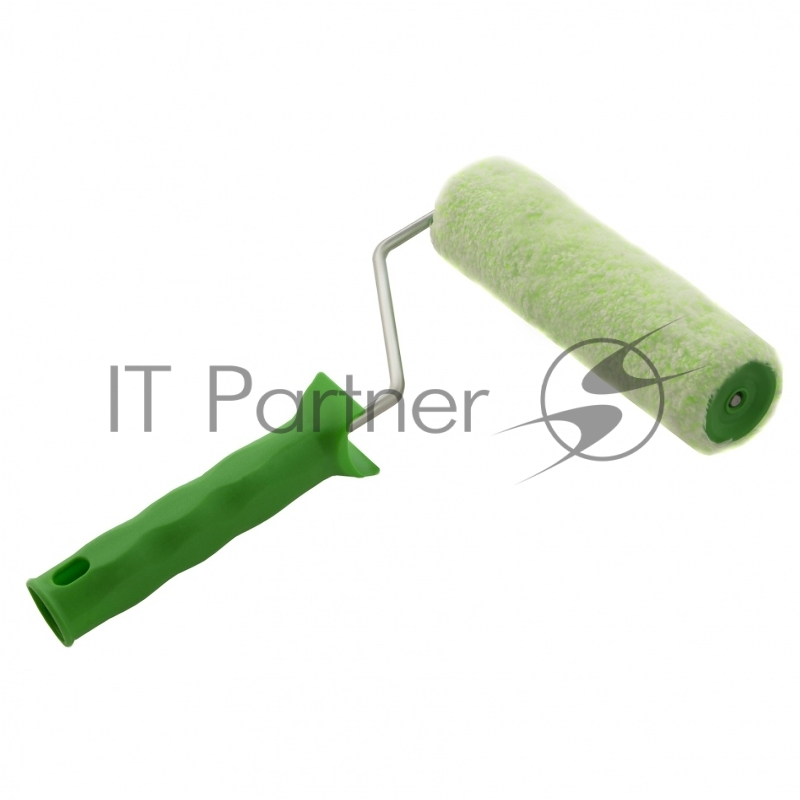 Валик Сибртех Работы с древесиной, 180 мм, ворс 12 мм, D-36 мм, D ручки-6 мм, микроволокно 80251