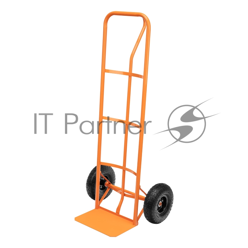 Тележка ручная СИБРТЕХ 2-х колесная НТ1805, г/п 150кг, п/н колеса d260мм, платформа 350x235 // Сибртех 68931