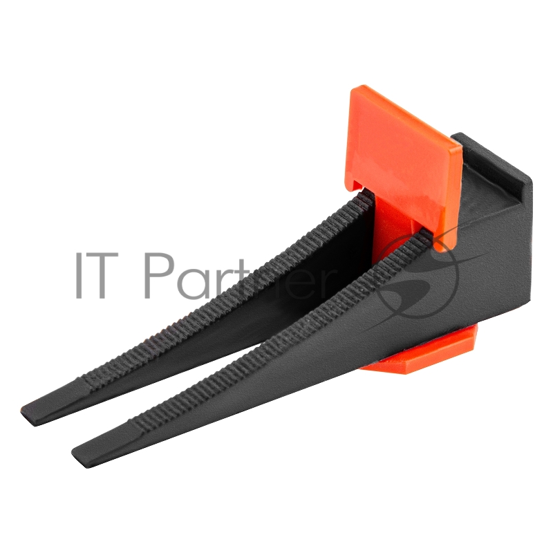 Система СИБРТЕХ выравнивания плитки СВП. Комплект - зажим + клин 40/40 шт. пакет ПЭНД// СИБРТЕХ 88060