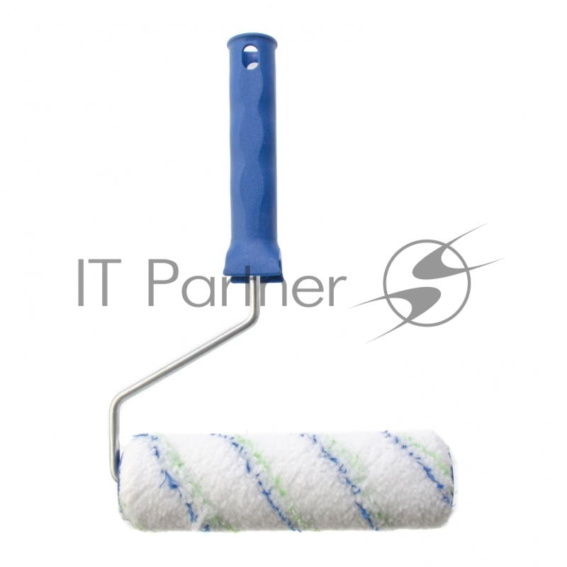 Валик Сибртех Водные краски, 180 мм, ворс 12мм, D - 36 мм, D ручки - 6 мм, полиэстер 80192