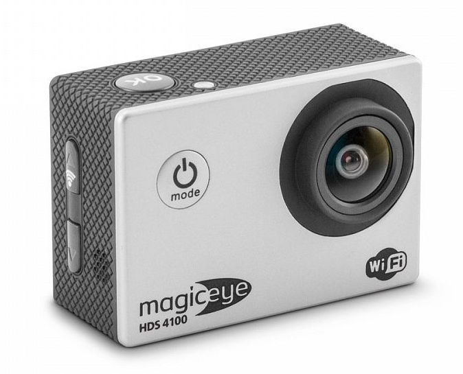 Экшн-камера Gmini MagicEye HDS4100 Silver Мото/Вело/Авто/Спорт, водонепроницаемый, FullHD, 1080p, LC