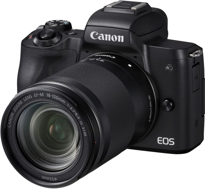 Фотоаппарат Canon EOS M50 черный 24.1Mpix 3 4K WiFi 18-150 IS STM LP-E12